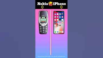 Nokia vs iPhone ❓️| #shorts