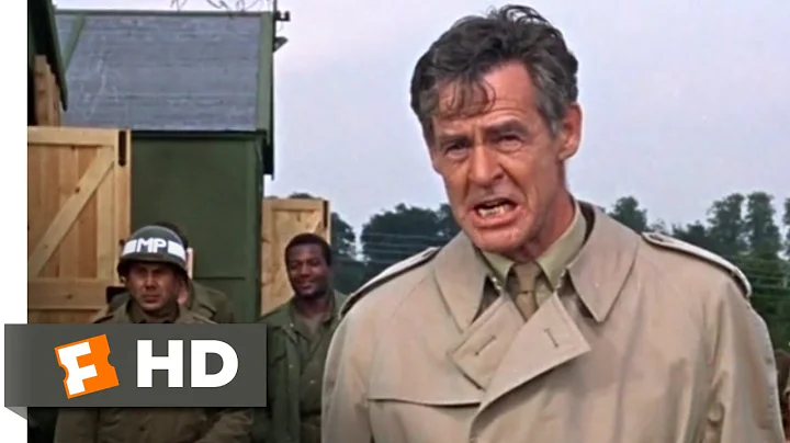 The Dirty Dozen (1967) - Denton's Inspection Scene (4/10) | Movieclips