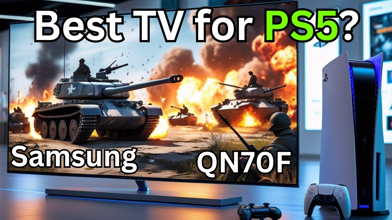 Обзор Samsung QN70F | Игры на PS5 выглядят просто БЕЗУМНО на этом телевизоре!