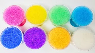 8 Rainbow Slime Mixings and Play: Relaxing and Fun ASMR Slime