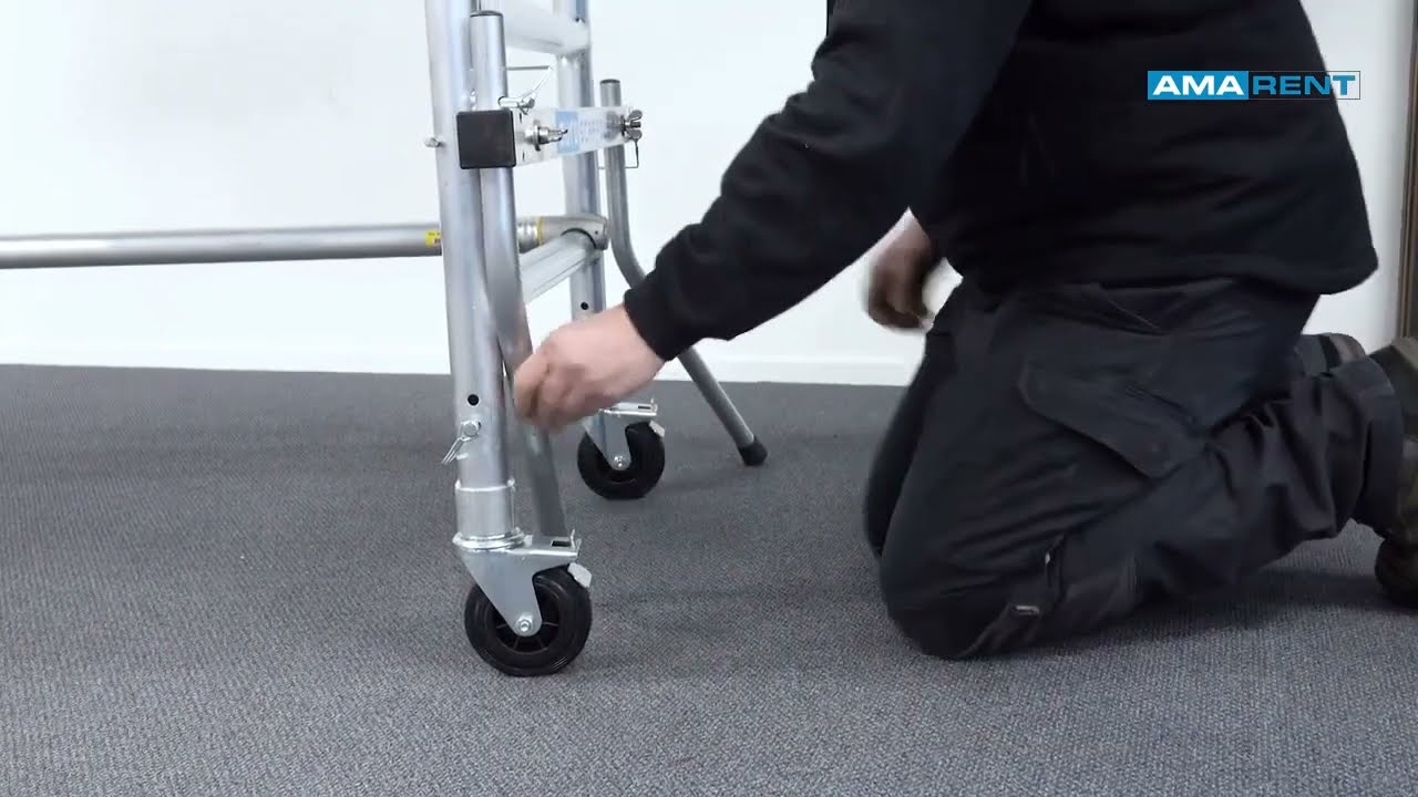 Инструкция по работе со стабилизатором строительных лесов Euroscaffold Quickstab®.