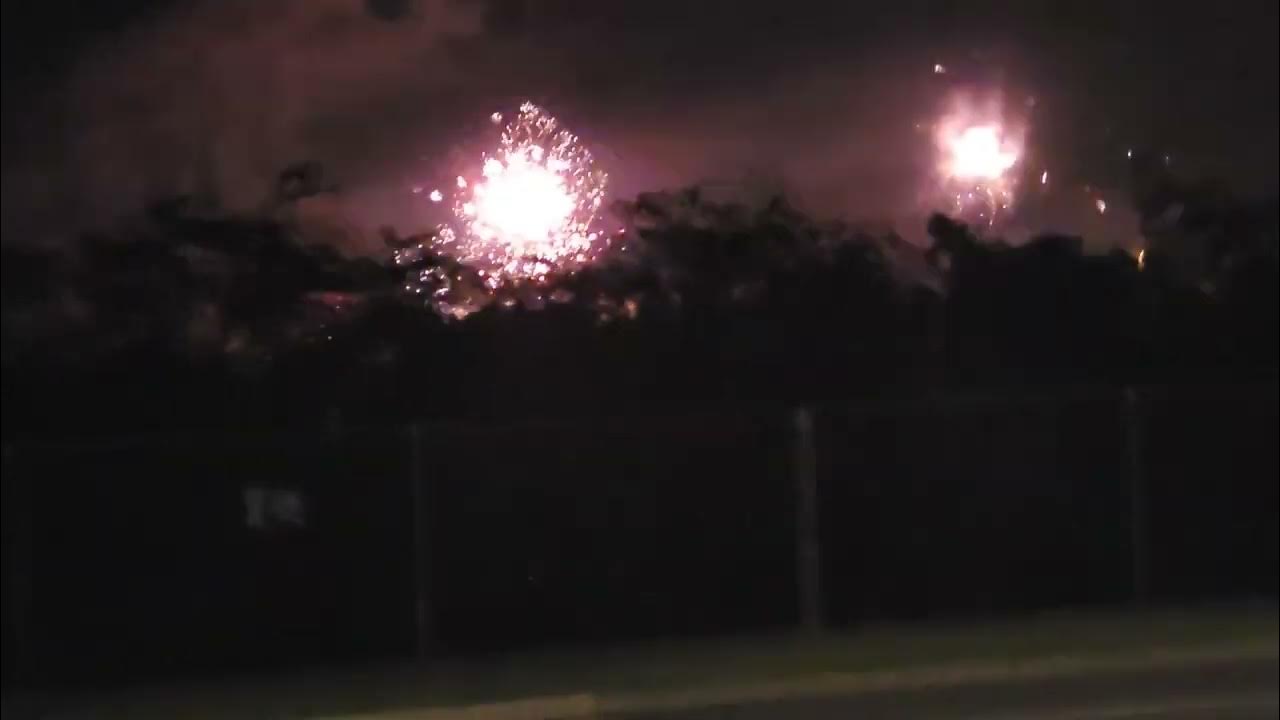 New Years Fireworks in Kailua Hawaii 2022/2023 YouTube