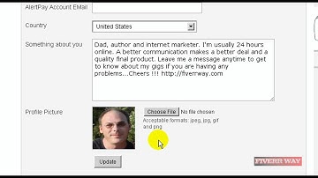 How To Complete Your Fourerr Profile - Video 40