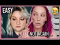 I TRIED FOLLOWING A RAWBEAUTYKRISTI TUTORIAL | MAKEMEUPMISSA