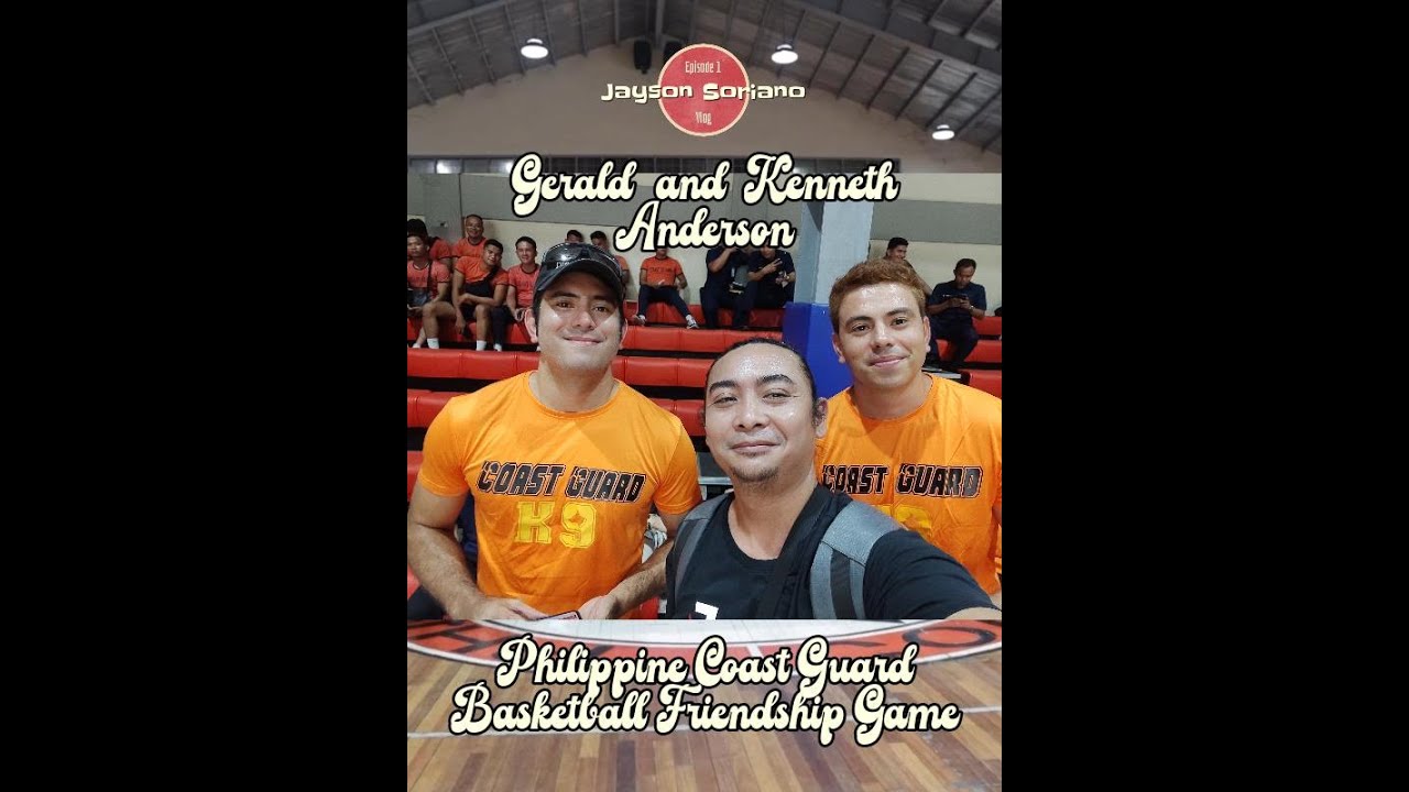 Kenneth Anderson Guard BASKETBALL FRIENDSHIP GAME (PHP COAST GUARD) WITH GERALD & KENNETH ...