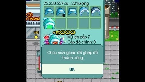 nhóc trần - Nâng cấp mũ len cấp 7 (Avatar 2D)