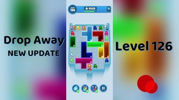 Drop Away Level 126 Walkthrough - NEW UPDATE | Step-by-Step Guide 🧠 | SolutionGuruji