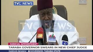 Taraba governor swears in new Chief Judge screenshot 5
