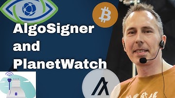 Paying with an AlgoSigner wallet for PlanetWatch Type-1 License