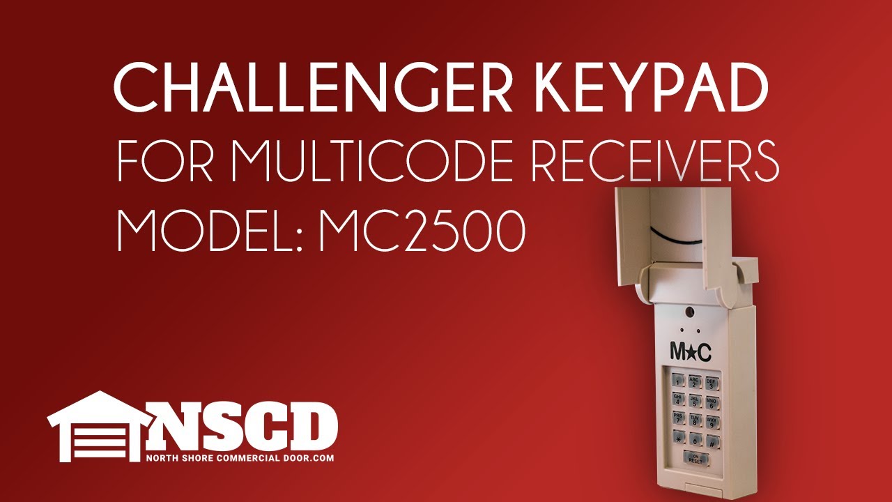 Challenger Garage Door Opener Remote | Dandk Organizer