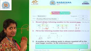 Class 4 MATHS ASSIGNMENT 2 KEY