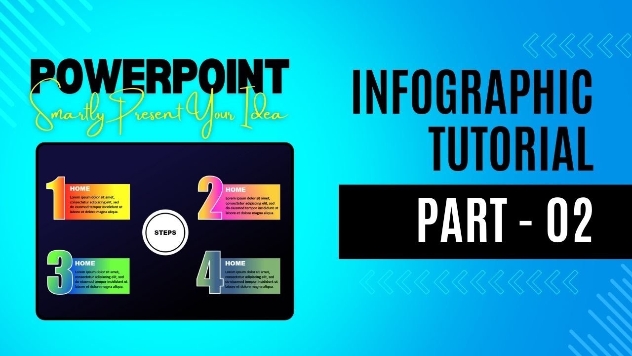 PowerPoint Tutorial । Infographic Series । #Part 02 । Bangla - YouTube