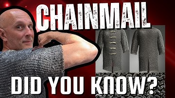 5 SECRETS of medieval CHAINMAIL ARMOUR