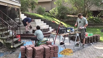 Concrete Paver Steps