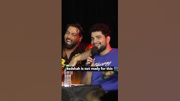 badshah is not ready for this #funny #badshah #samayraina #indiasgotlatent #viralvideo #comedy