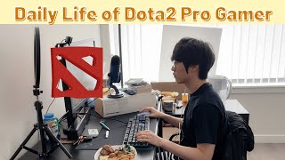 A Day in the Life of a Professional Dota2 Player | DuBu Dota2