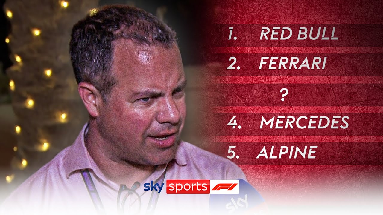 Video Sky Sports F1 reporter Ted Kravitz ranks each Formula 1 team after testing
