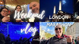 Weekend Vlog: Cheering on my Husband as he runs the London Marathon!