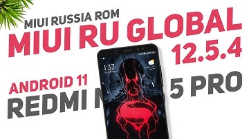 MIUI RU Global 12.5.4 Stable | Redmi Note 5 Pro | Android 11 | MIUI Russia Rom | Voice Changer