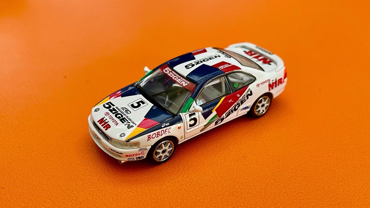 BM Creations Toyota Levin AE101 1993 JTC 5ZIGEN 1/64 - YouTube