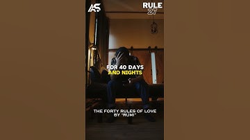 Thumbnail of Rule 27 from the Forty Rules of Love by Rumi