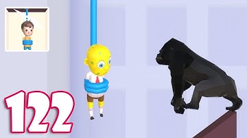 RESCUE CUT ALL LEVELS 6100 GAMEPLAY WALKTHROUGH PART 122