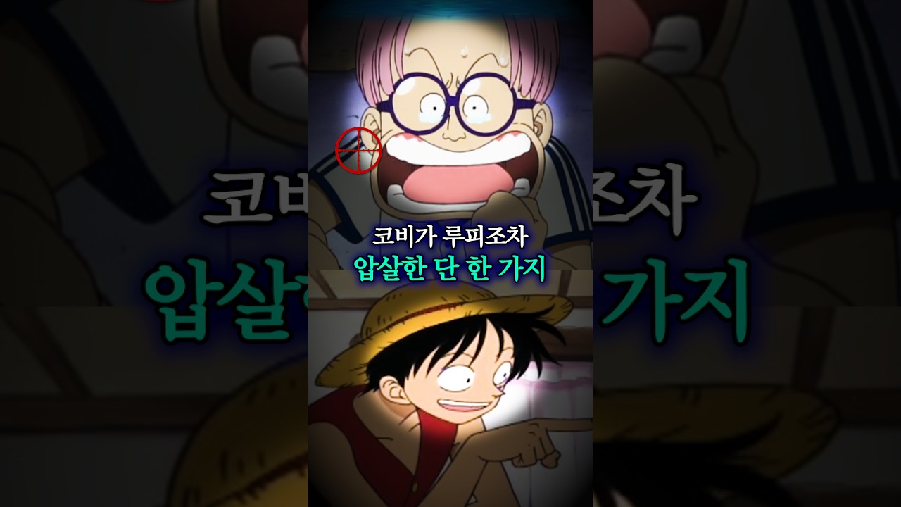 코비가 루피조차 압살한 단 한가지