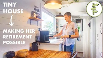 Woman Moves Into a Tiny House to Reduce Expenses & Make Retirement Affordable