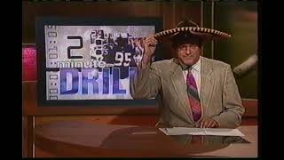 1998 ESPN Chris Berman 2-Minute Drill Big Sombrero tribute