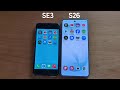 2022 iPhone SE Vs Samsung S26 Speed Test Comparison 