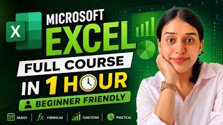 Microsoft Excel Complete Course 2026 | Excel Tutorial for Beginners | Basic to Advanced