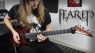 Feared - King Of The Dead Guitar Solo Cover By Frederik Jensen
