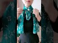 How to Use a Scarf Buckle ✨ Hot Trending Hack #shorts