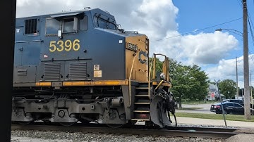 CSX Toledo Sub NB @ 73 Tipp City, Ohio 8-24-2025