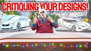 Critiquing My Subscribers Designs - Christmas Special!