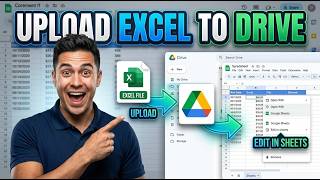 Upload Excel To Google Drive [Step by Step]