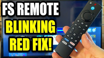 How to Fix Fire Stick Remote Blinking Red - Full Guide