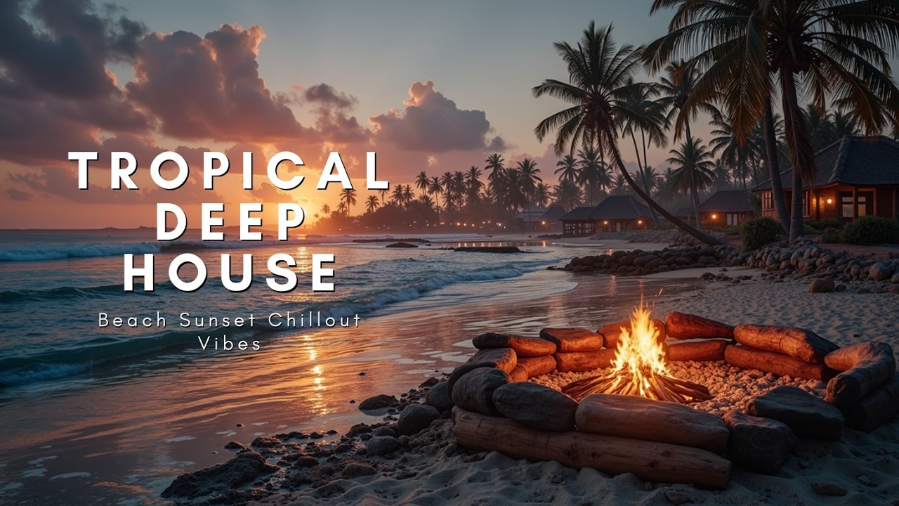 Tropical Deep House Mix 2026 ~ Пляжные закатные чиллаут-вибрации | Мягкие островные звуки