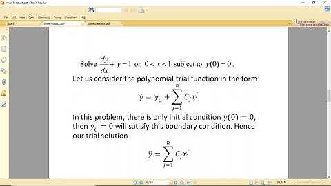 Boundary value problem by Galerkin finite element method(Matlab)