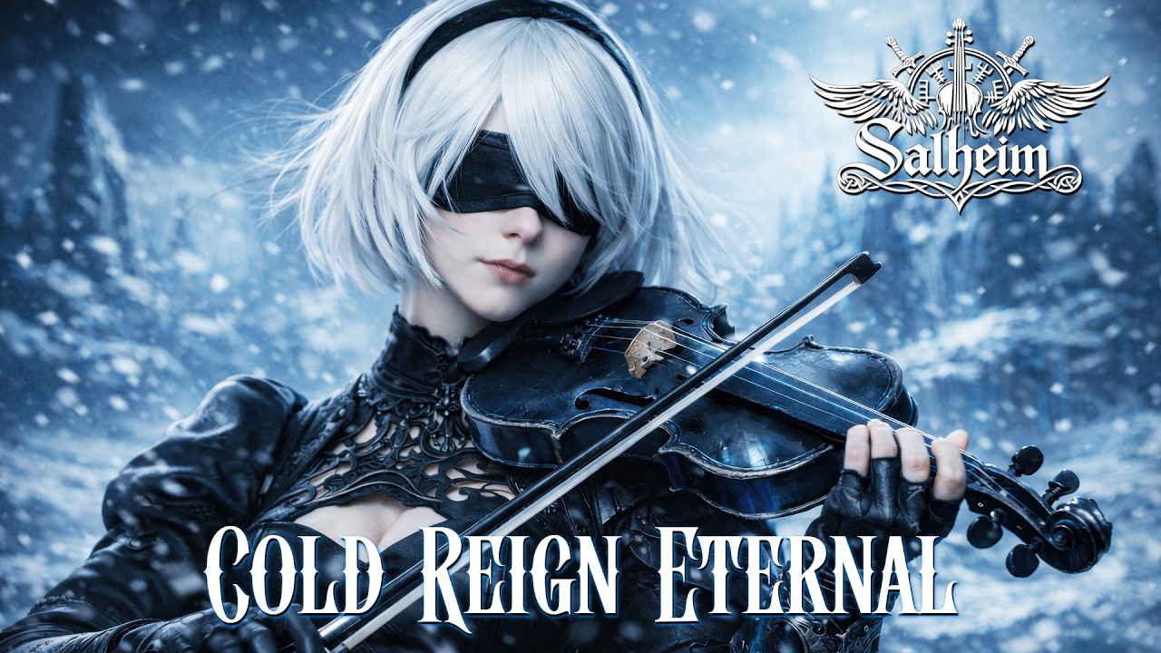 COLD REIGN ETERNAL | 1 Hour Gothic Violin Metal Instrumental Mix | Fantasy Music for Focus & Gaming