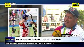 De chofer del Línea 30 a los Juegos ODESUR