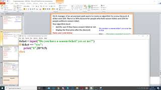 Task 41 - If statement