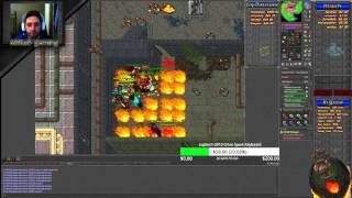 Tibia open pvp killing druid by Addled
