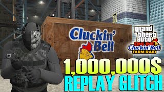 *1,000,000$* Clukin' Bell Farm Raid Heist Replay Glitch SOLO Money Guide in GTA Online Update