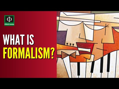 What is Formalism? (See link below for the video lecture on "What is Art?")