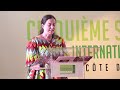 CINQUIÈME SESSION DU CONSEIL DES MINISTRES DU CICC.