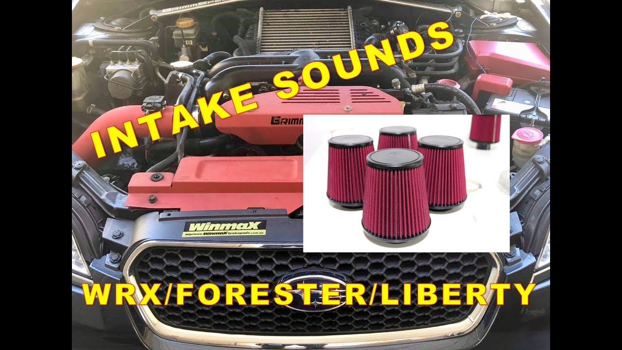 Kobe Motorsport Cold Air Intake (Sound Sample) YouTube