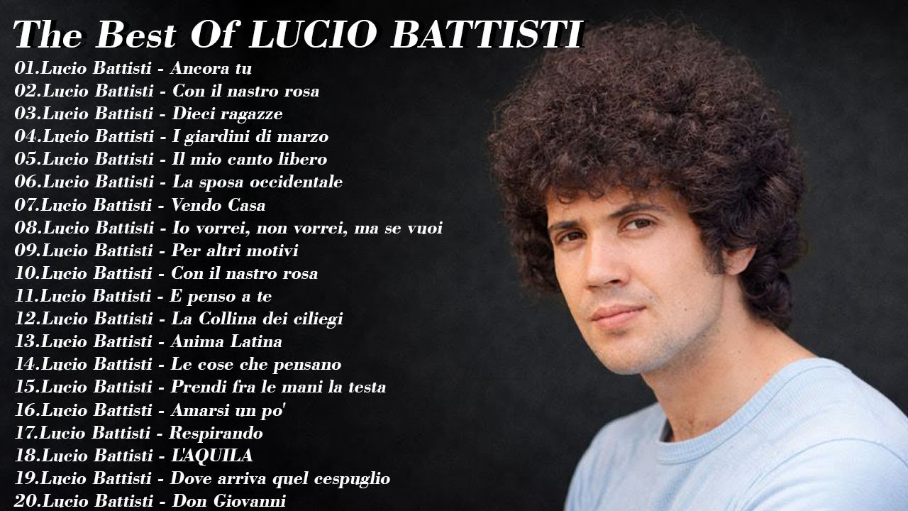 THE BEST OF LUCIO BATTISTI