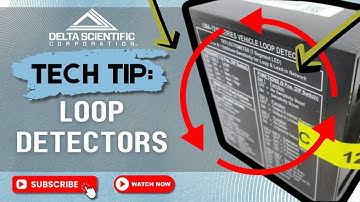 How to Use and Adjust Vehicle Detection Loops |  LMA1250 Loop Detector for Delta Barriers