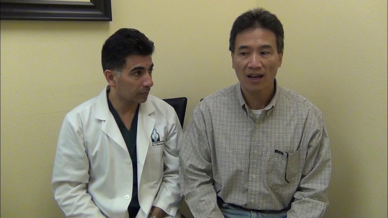 Hugh H. is a patient of Dr. Charles Zahedi having been successfully